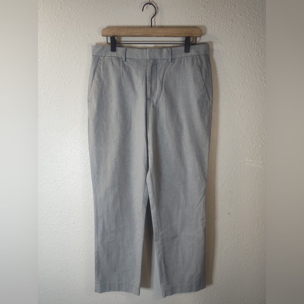 Express Men's Light Gray Dress Pants